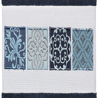 Linum Home Textiles Turkish Cotton Vivian 2-piece Embellished Bath Towel Set