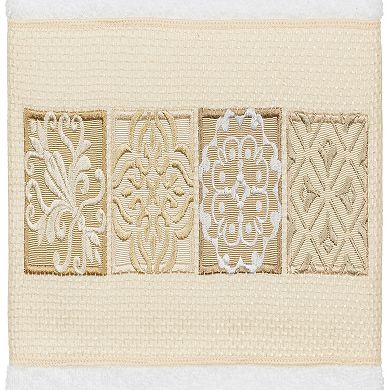 Linum Home Textiles Turkish Cotton Vivian 3-piece Embellished Bath Towel Set