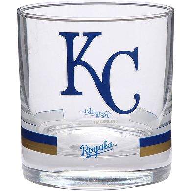 Kansas City Royals Banded Rocks Glass