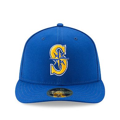 Men's New Era Royal Seattle Mariners Alternate 2 Authentic Collection On-Field Low Profile 59FIFTY Fitted Hat