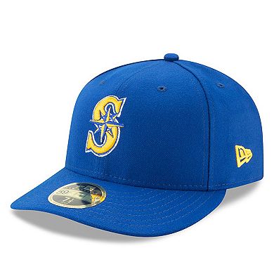 Men's New Era Royal Seattle Mariners Alternate 2 Authentic Collection On-Field Low Profile 59FIFTY Fitted Hat