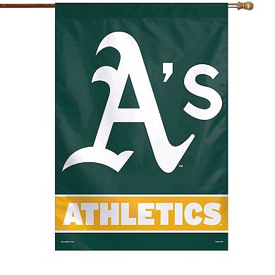 WinCraft Oakland Athletics 28" x 40" Wordmark House Flag