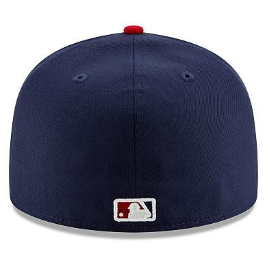 Men's New Era White Washington Nationals Alternate 2 2020 Authentic Collection On-Field 59FIFTY Fitted Hat