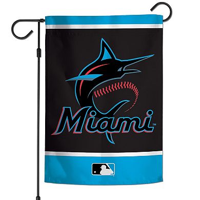 Miami Marlins WinCraft 12.5" x 18" Double-Sided Garden Flag