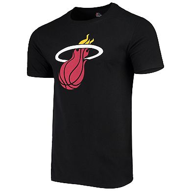 Men's Fanatics Branded Tyler Herro Black Miami Heat Playmaker Name & Number Logo T-Shirt