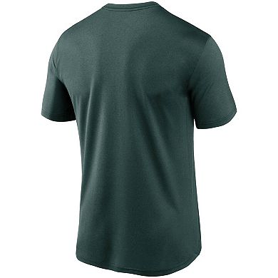 Men's Nike Green Oakland Athletics Large Logo Legend Performance T-Shirt