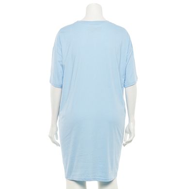 Plus Size MTV Short Sleeve Sleepshirt