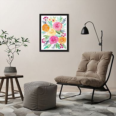 Americanflat Watercolor Floral 2 Wall Art by Lisa Nohren