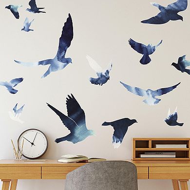 RoomMates Birds In Flight Peel & Stick Wall Decals