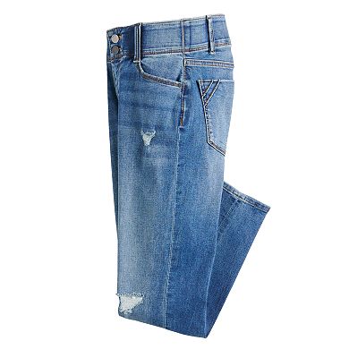 Petite Apt. 9® Tummy Control Ankle Jeans