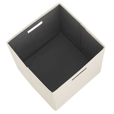 Linon Folding Storage Bin 2-piece Set