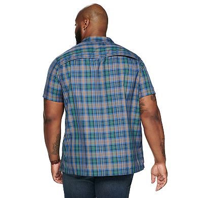 Big & Tall Croft & Barrow Mesh Quick-Dry Button-Down Shirt