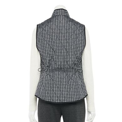 Women's Croft & Barrow® Woven Quilted Vest