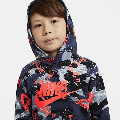 Boys 8-20 Nike Printed Pullover Hoodie