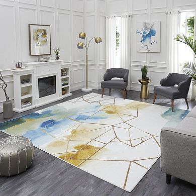 Mohawk Home® Prismatic Illusion Water Recycled EverStrand Area Rug
