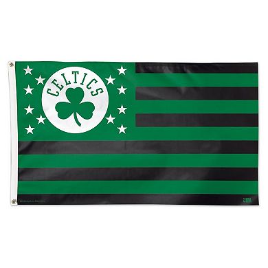 WinCraft Boston Celtics Single-Sided 3' x 5' Deluxe Team Colors Flag
