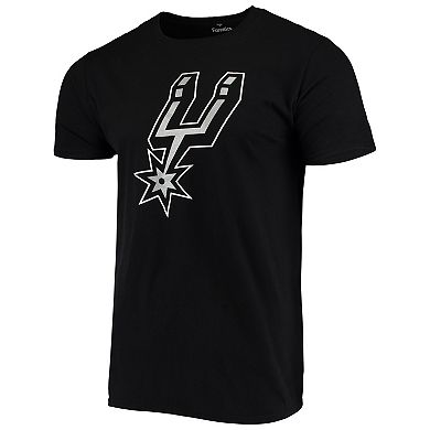 Men's Fanatics Branded Luka Samanic Black San Antonio Spurs Playmaker Name & Number Logo T-Shirt