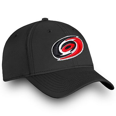 Men's Fanatics Black Carolina Hurricanes Core Elevated Speed Flex Hat