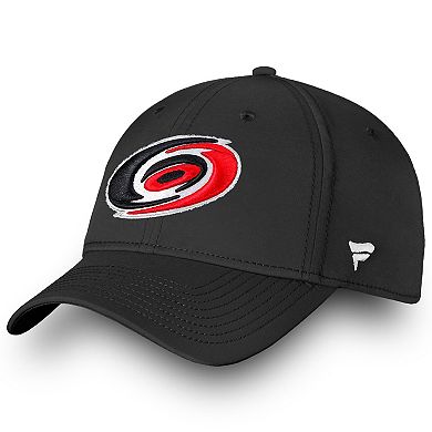 Men's Fanatics Branded Black Carolina Hurricanes Core Elevated Speed Flex Hat