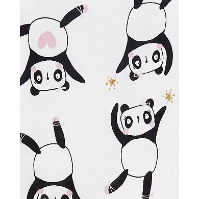 Baby Girl Carter's 4-Piece Panda Pajama Set 