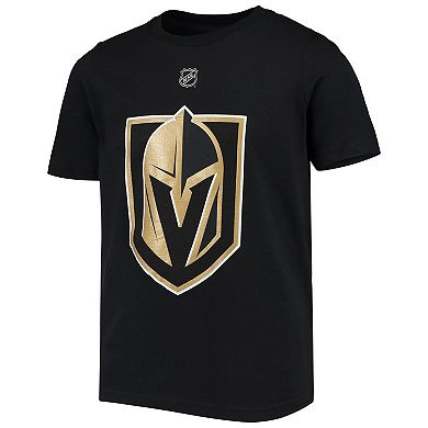 Youth William Karlsson Black Vegas Golden Knights Player Name & Number T-Shirt