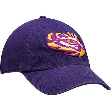 Men's '47 Purple LSU Tigers Team Clean Up Adjustable Hat