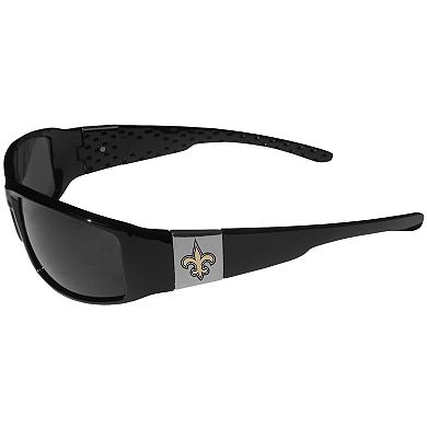 Men's New Orleans Saints Chrome Wrap Sunglasses
