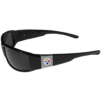 Men's Pittsburgh Steelers Chrome Wrap Sunglasses