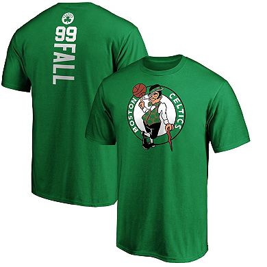 Men's Fanatics Tacko Fall Kelly Green Boston Celtics Playmaker Name & Number T-Shirt