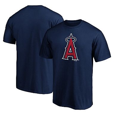 Men's Fanatics Branded Navy Los Angeles Angels Official Logo T-Shirt