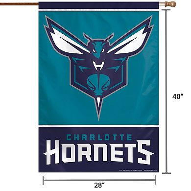 WinCraft Charlotte Hornets 28" x 40" Primary Logo Single-Sided Vertical Banner