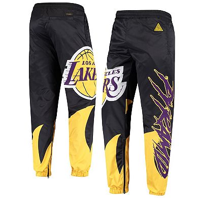 Men's Pro Standard x Black Pyramid Black Los Angeles Lakers Sublimated Jogger Pants
