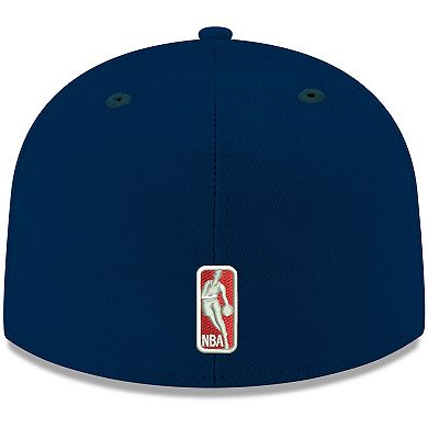 Men's New Era Navy Washington Wizards Official Team Color 59FIFTY Fitted Hat