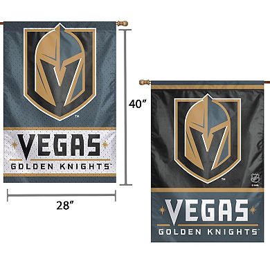 WinCraft Vegas Golden Knights 28" x 40" Double-Sided Vertical Banner