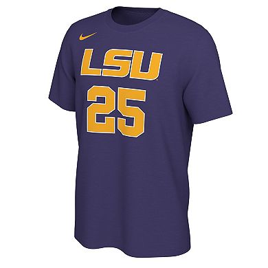 Men's Nike Ben Simmons Purple LSU Tigers Retro Alumni Basketball Jersey T-Shirt