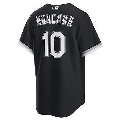 Men's Nike Yoan Moncada Black Chicago White Sox Alternate Replica Player Name Jersey