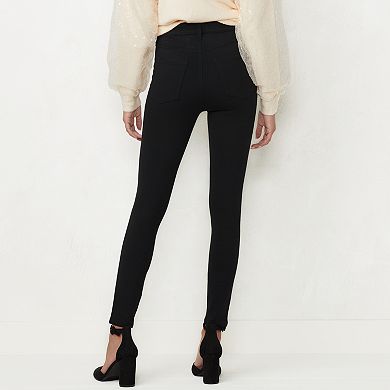 Women's LC Lauren Conrad High-Waist Super Skinny Ponte Pants