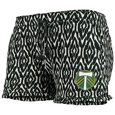 Women's Concepts Sport Green/White Portland Timbers Unwind Tank Top & Shorts Pajama Set
