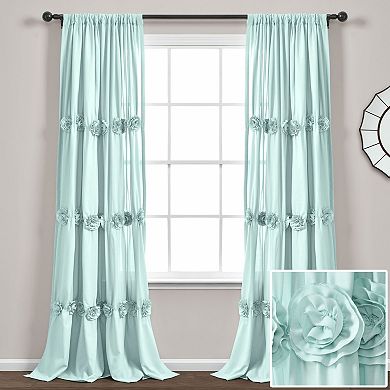 Lush Decor Darla Window Curtain