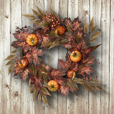 National Tree Company Autumn Artificial Ivy Wreath