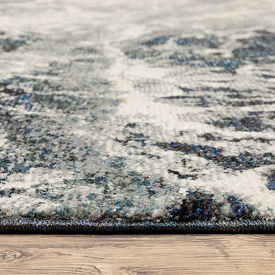 StyleHaven Emeric Painted Galaxy Area Rug