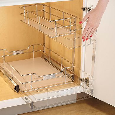 Cuisinart 2-Tier Sliding Under-Cabinet Organizer