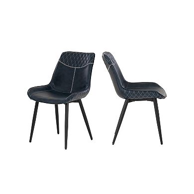 Linon Edler Dining Chair 2-piece Set