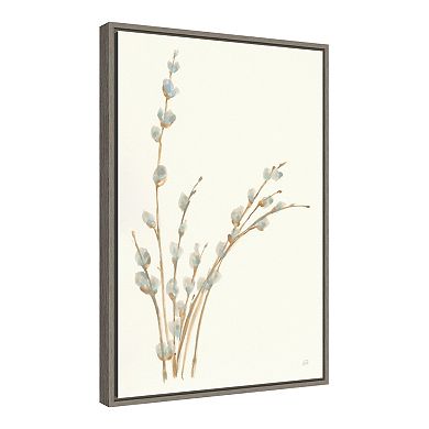 Amanti Art Willows III Framed Canvas Wall Art