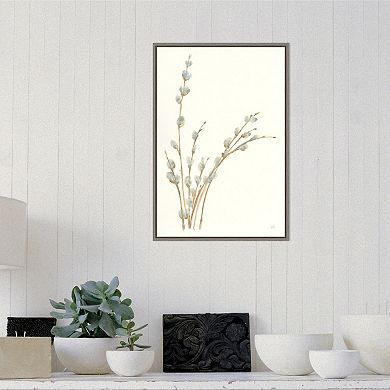 Amanti Art Willows III Framed Canvas Wall Art