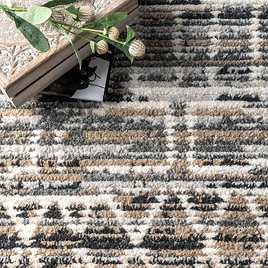 nuLOOM Maisie Banded Tribal Area Rug