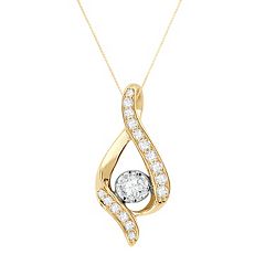 Sirena Collection 14k Gold 3/8-ct. T.W. Diamond Pendant by