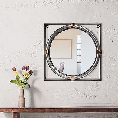 E2 Industrial Framed Wall Mirror