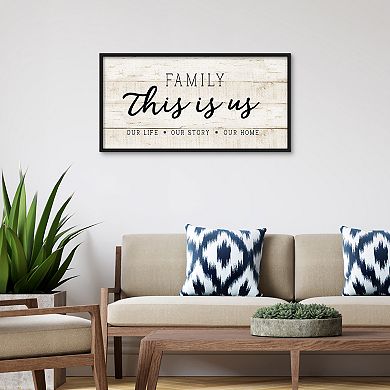 Fine Art Canvas This is Us Wall Art