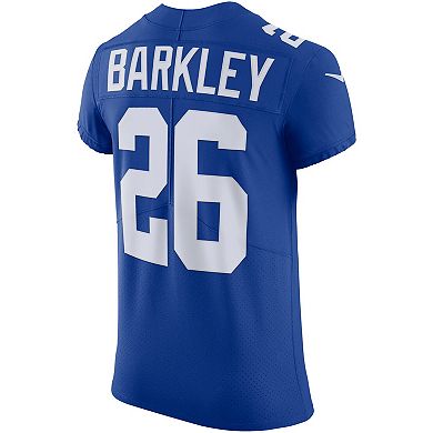 Men's Nike Saquon Barkley Royal New York Giants Vapor Untouchable Elite Player Jersey